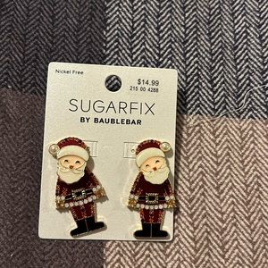 Sugarfix Santa Earrings-NEW